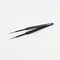 Excel Blades Straight Point Tweezers Needle Point Precision Tweezers Black, 12pk 30421 - alternate 6